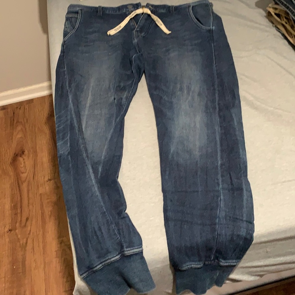 True religion men’s Jean joggers sz34
